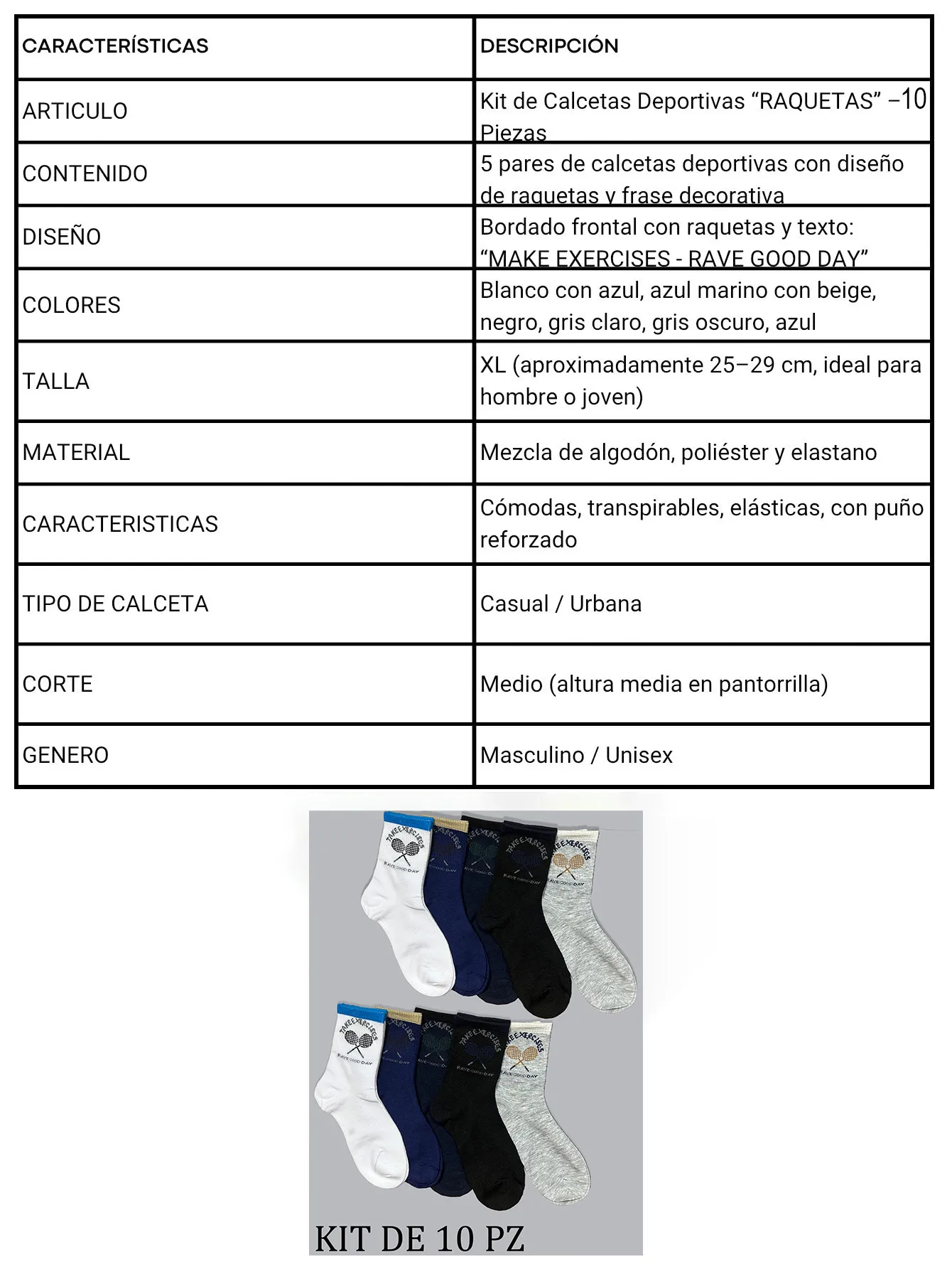 DF6102 KIT DE 10 2503